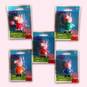 Peppa Pig Collectible Figure Set of 5 Pieces